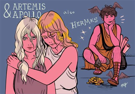 hermes apollo and artemis|apollo and hermes fanfic.